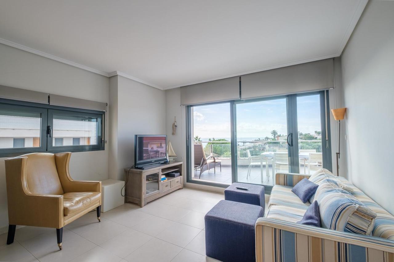 Апартаменты Atico-Duplex Geniales Vistas Al Mar Винарос Экстерьер фото